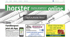 Desktop Screenshot of familienpost.de